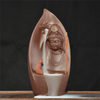 Heimtextilien Dekorieren Keramik Statue Golden Guanyin Keramik Backflow Weihrauchbrenner