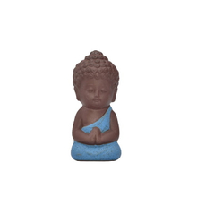 Customized Crafts Home Decor Hochzeitsgeschenk Verschiedene Farben Wählen Sie Guanyin Figur Buddha Keramik Little Monk Statue