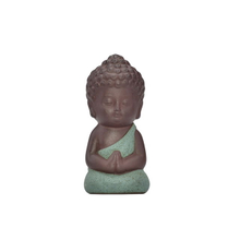 Handmade Crafts Home Decor Hochzeitsgeschenk Verschiedene Farben Wählen Sie Guanyin Figur Buddha Keramik Little Monk Statue
