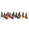 Personalisierte Wohnkultur Hochzeitsgeschenk Verschiedene Farben Wählen Sie Guanyin Figur Golden Ceramic Buddha Statue